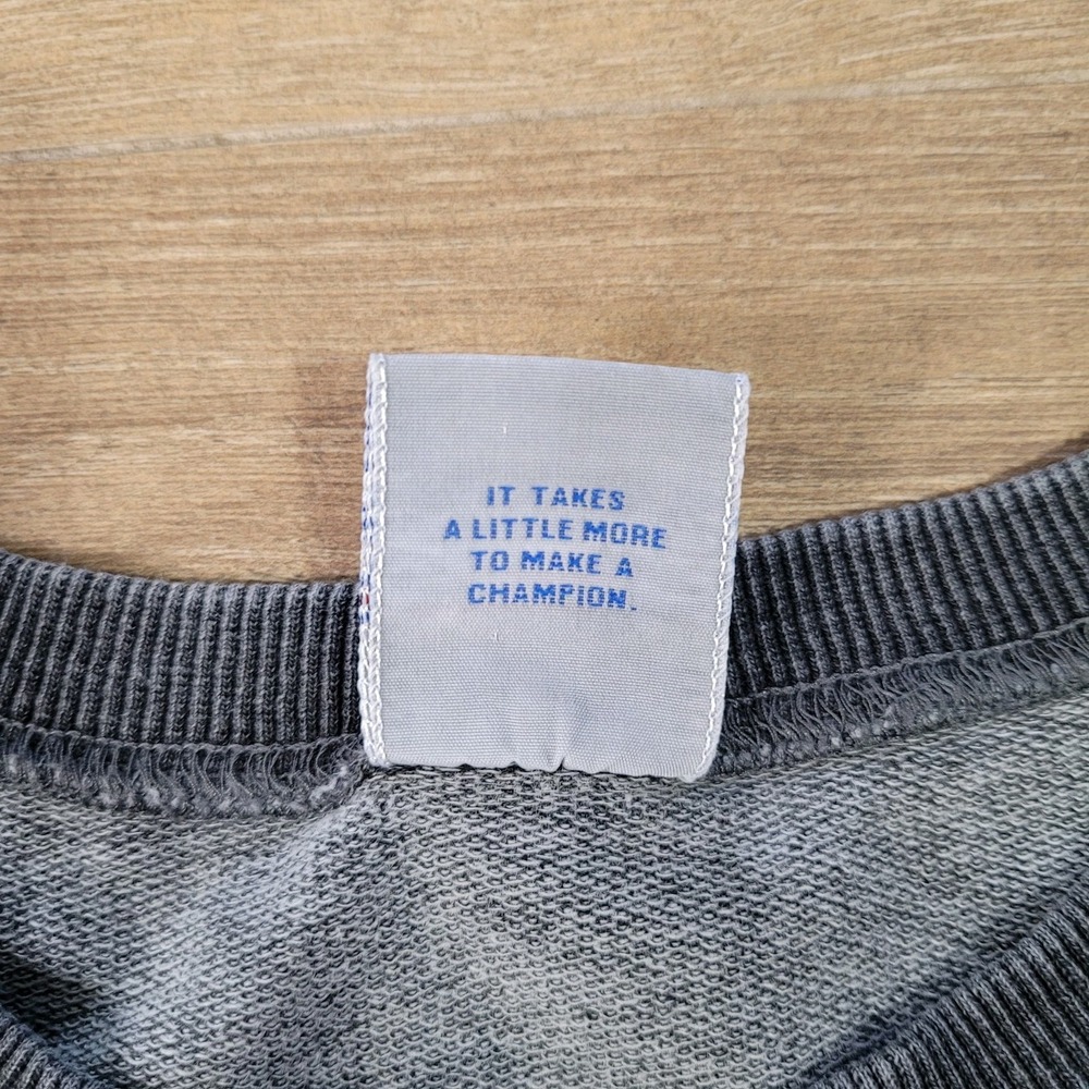 CHAMPION Embroidered Large‎ Logo Dress Gray S/M - Picture 6 of 7